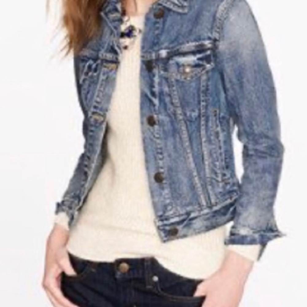 J. CREW Denim Jean Jacket